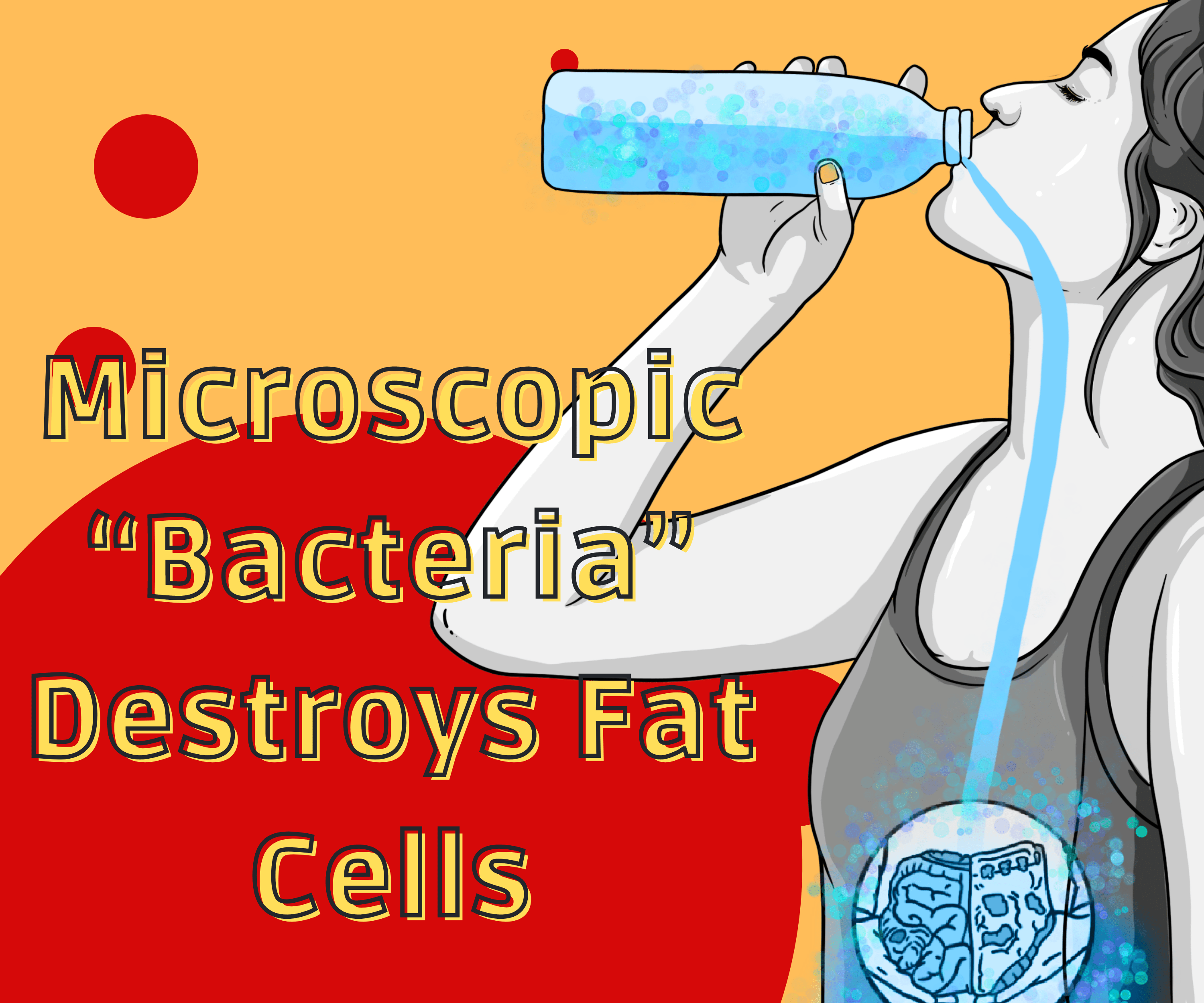 Microscopic Bacteria Destroys Fat Cells